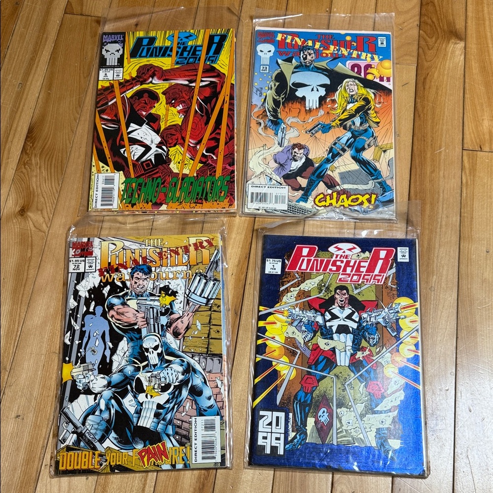 The punisher comic bundle